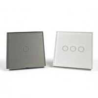 Interrupteur mural intelligent WiFi avec protection contre les surcharges, remplace l'interrupteur mécanique traditionnel
