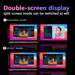 <span class=keywords><strong>Écran</strong></span> d'extension pour <span class=keywords><strong>ordinateur</strong></span> portable Eimio 14 pouces 1080P Plug & Play double <span class=keywords><strong>écran</strong></span> <span class=keywords><strong>compatible</strong></span> Windows et <span class=keywords><strong>Mac</strong></span> pour ordinateurs portables de 13,3 à 16 pouces - Product Image 6