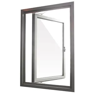 Présentoirs en aluminium de boîtier de bmw & NZ, conception de fenêtre, taille personnalisée avec écran, pour maison privée