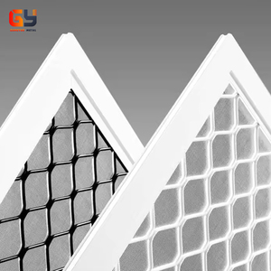 רשת אלומיניום לוחות אלומיניום רשת אלומיניום עיצוב גריל עבור בטיחות - Product Image 4