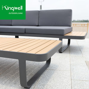 <span class=keywords><strong>Canapé</strong></span> en aluminium moderne et élégant, <span class=keywords><strong>canapé</strong></span> de jardin en <span class=keywords><strong>mousse</strong></span> à séchage rapide, ensemble de meubles de jardin, <span class=keywords><strong>canapé</strong></span> de patio KW1331, 4 places, imperméable, résistant aux UV - Product Image 5