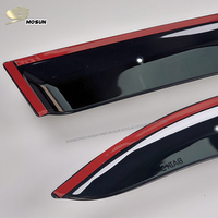 MOSUN ventana visera para TOYOTA COROLLA E100 1991-2002 Auto ventilación Visor tiempo escudo Deflector de viento interruptor lluvia guardia