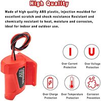 Adaptateur de batterie Milwaukee 12V Power Wheel, connecteur M12 de calibre 14 pour véhicules robotiques et outils