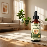Offre Spéciale : Vitamine E Liquide pour Chiens 250 UI – Complément Nutritionnel et Vitamines Essentielles pour la Santé des Animaux