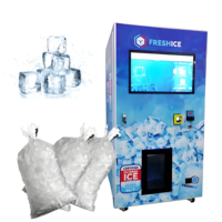 Machine automatique de fabrication et de vente d'eau purifiée et de glace, système intégré multifonctionnel de vente de glace