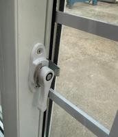 Fenêtre coulissante horizontale insonorisée en PVC avec cadre renforcé en acier galvanisé pour usage extérieur en appartement, certifiée CE