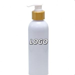 300ml 500ml Flat Shoulder Recyclable PET Silk Screen Custom <b>Plastic</b> <b>Bottle</b> for Shampoo and Body Wash - Product Image 1