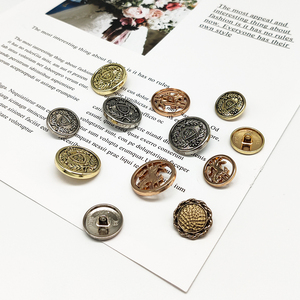 Factory Wholesale High Quality Zinc Alloy Stainless Steel <strong>Push</strong> <strong>Button</strong> Switch logo Jeans <strong>Buttons</strong> - Product Image 2