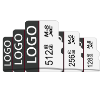 Logo personnalisé Haute Qualité Ultra Vitesse Diverses Capacités Micro Mémoire 4K A2 C10 U3 V30 32gb 64gb TF Carte SD pour Dashcam DVR Drone