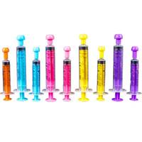 Seringue en plastique PET de 5 ml et 10 ml, outil de distribution direct usine avec embout Luer Lock pour l'alimentation et la distribution de liquides pour animaux de compagnie