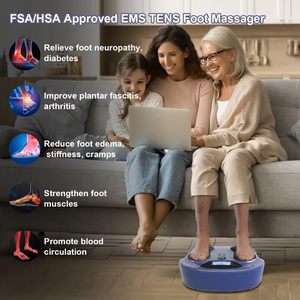 <span class=keywords><strong>TENS</strong></span> & PMS, stimulateur nerveux électronique transcutané, massage des pieds EMS pour la relaxation musculaire, écran d'affichage LCD - Product Image 6