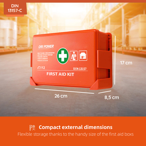 ORI-POWER Vente en gros de trousses de premiers soins médicales de bureau et à domicile, approuvées par la norme DIN 13157 Allemagne, OEM promotionnel - Product Image 5