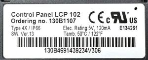 Plc FC-302P11KT5E20H1BGCXXXSXXAXBXCXXXXDX 131F8418 11kW Controlador Programação LCP 102 - Product Image 2
