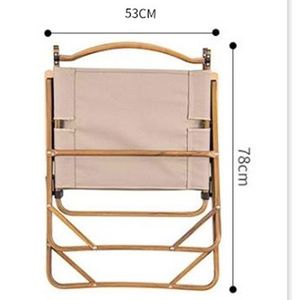 Chaise de camping portable légère, cadre en aluminium robuste, pliage rapide en 1 seconde, ergonomique et stable pour les événements en plein air, la plage et les pique-niques - Product Image 4