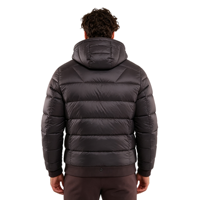 Ventes Flash : Blouson d'Hiver Homme Grande Taille en Cuir, Personnalisé et Élégant, avec Capuche, Fermeture Éclair et Rembourrage Isolant, Idéal pour l'Extérieur et le Sport
