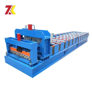 Máquina de fabricación de azulejos de acero de calidad para techos de metal para maquinaria de materiales de construcción máquina formadora de rollos de azulejos esmaltados