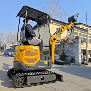 Chinacoal trang trại Micro escavator 1ton 2ton giá rẻ Mini bánh xích máy xúc - Product Image 4