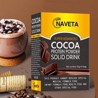 Poudre de protéines de cacao cru de la marque WANFU, 100% pure, faible en gras, paquet de 100g, valeur nutritionnelle élevée, durée de conservation de 18 mois