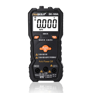 Multímetro Digital FNAOKOLR SK-169A 600V 10A con Apagado Automático, Herramienta de Reparación Eléctrica - Product Image 1