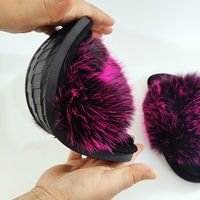 Nouveauté 2024 – Chaussures d'hiver chaudes pour femme en fausse fourrure, à bout ouvert, semelle intermédiaire en TPR antidérapante, doublure douce et moelleuse, confort et style.