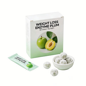 Complément alimentaire à base d'enzyme de prune naturelle biologique OEM ODM, soutient la gestion du poids et améliore la détoxification, enzymes de prune - Product Image 1