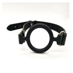 Boule de bouche à gorge profonde SM Boule de morsure en silicone Bouchon de bouche en forme de O Ouvre-sexe Produits pour adultes Produits de sexe alternatifs - Product Image 2