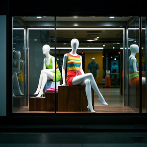 Mannequin Femme Réglable Grande Taille JASMINE 170cm Réaliste pour Magasin de Vêtements avec Tête Amovible - Product Image 6