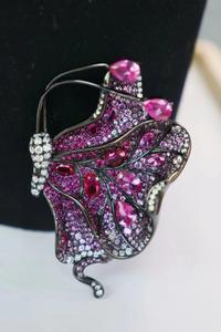 Broche de Perlas de Agua Dulce Barroco de Plata Tai de Lujo, Joyería de Circonita Cúbica Brillante para Regalo de Boda, Venta al por Mayor - Product Image 2