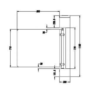 Truy cập hai chiều bằng thép không gỉ <span class=keywords><strong>Swing</strong></span> <span class=keywords><strong>turnstile</strong></span> cho tòa nhà công cộng - Product Image 3