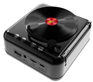 Mini haut-parleur USB sans fil en plastique étanche rétro - Product Image 1