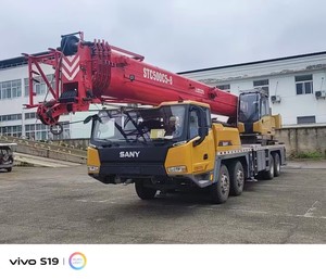 SANY Truck Crane STC500C5-8 2020 Model 50 Ton Max Lifting Load 60m Lifting Height <b>Used</b> <b>Machinery</b> Made in China - Product Image 1