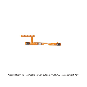 Cavo flessibile di ricambio per pulsante di accensione Xiaomi Redmi 10, design a barra, codice 21061119AG - Product Image 2