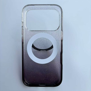 Étui de téléphone magnétique antichoc de style Instagram en TPU + PC de couleur fluorescente avec support d'anneau magnétique pour la série 17 Pro - Product Image 3