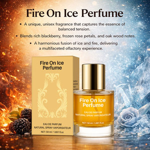 Parfum FIRE on ICE, parfum longue durée, adapté aux occasions, EAU DE PARFUM, vaporisateur naturel, 50 ml - Product Image 2