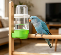 CT W131 Abreuvoir automatique pour oiseaux, grande capacité, en plastique, résistant aux chutes, accessoires pour cage à oiseaux, toutes saisons