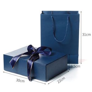 Vacía azul lápiz labial <span class=keywords><strong>de</strong></span> dama <span class=keywords><strong>de</strong></span> <span class=keywords><strong>honor</strong></span> <span class=keywords><strong>de</strong></span> la puerta <span class=keywords><strong>de</strong></span> la caja <span class=keywords><strong>de</strong></span> regalo con arco - Product Image 2