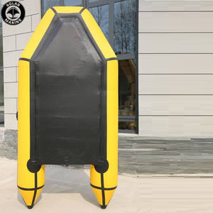 Proses Pengelasan Panas <span class=keywords><strong>2.3</strong></span> M 7.5 kaki 0.9 mm Perahu Balap PVC Perahu Karet Serbu untuk <span class=keywords><strong>2</strong></span> Orang Kano Memancing Cepat dengan Lantai Kayu - Product Image 3