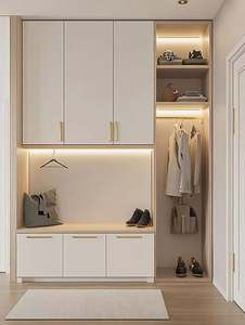 Luxury Modern Foldable Solid Wood Waterproof <b>Shoe</b> Cabinet Convertible Seat Home Furniture Kitchen Entry Hotel Mall Apartment - Product Image 6