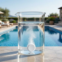 Comprimés BCDMH 20g à dissolution lente pour la désinfection des spas et des bains à remous, traitement de l'eau de piscine à faible odeur, fabriqué en Chine