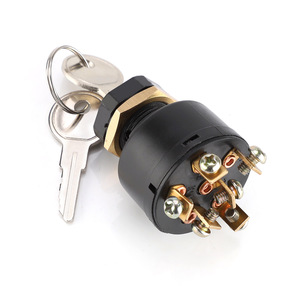 สวิตช์กุญแจรถจักรยานยนต์ 12V 24V พร้อมกุญแจสำหรับเปลี่ยนซ่อมตัวเรือนพลาสติก - Product Image 2