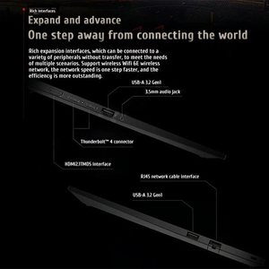 ThinkPad T14P Ultra9-185H ปี 2025 ขนาด 14.5 นิ้ว 3K พร้อมระบบสแกนลายนิ้วมือและจดจำใบหน้า แล็ปท็อปสำหรับนักวิศวกรรมธุรกิจ ตัวเลือกเสริม RTX4050 Thinkpad T14 - Product Image 6