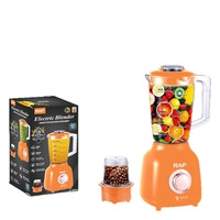 Europese standaard 1,5L elektrische hogesnelheidsblender met 5 standen, plastic babyvoedselprocessor, vleesmolen, huishoudelijke sapcentrifuge, mixer