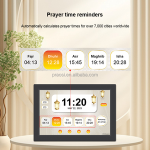 Pro 10 "orologio digitale Azan WiFi Touch Screen in tutto il mondo tempi di <span class=keywords><strong>preghiera</strong></span> islamico Halal Muslim Duas Dhikr Hadith sura <span class=keywords><strong>del</strong></span> <span class=keywords><strong>giorno</strong></span> - Product Image 3