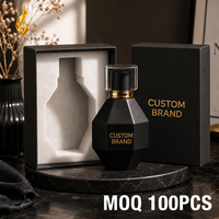 Parfums personnalisés LF Private Label Dubaï, flacon en verre noir, parfum longue durée, qualité originale, arôme, parfum en spray