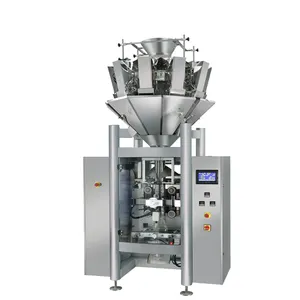Baopack mesin pengisi makanan ringan CIP biji kopi popcorn vertikal beratnya banyak kepala harga pabrik otomatis penuh