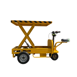 Chariot de manutention télescopique à plateau plat pour le chargement et le déchargement de matériaux de rénovation intérieure - Product Image 4