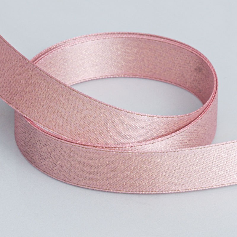 Tissage doré rose poussiéreux-2,5 cm
