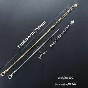 Pulsera Jinyuan de Cobre Bañado en Oro de 18K con Corazón, Ajustable con Tornillo, para Mujer, Estilo Versátil, Súper Ventas - Product Image 4