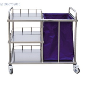 Xinyuchen Medical Instrument Trolley 650*550*900mm Stainless Steel <b>For</b> Hospital Equipment <b>Storage</b> YC-K11 - Product Image 2