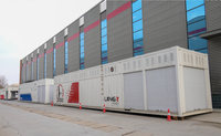 Módulo Compacto de Reabastecimiento de GNL Montado sobre Plataforma Langrun con Sistema SCADA, Característica Antiexplosión, Potencia de 100KW, Velocidad de Llenado de 18 M/h